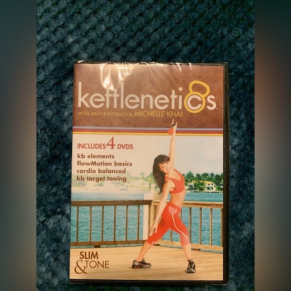 GAIAM Other - KETTLEBELL DVD. KETTLENETICS WORKOUT DVDS. 4 Full-length fitness DVDs. New!